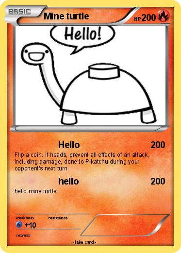 Pokemon Mine turtle