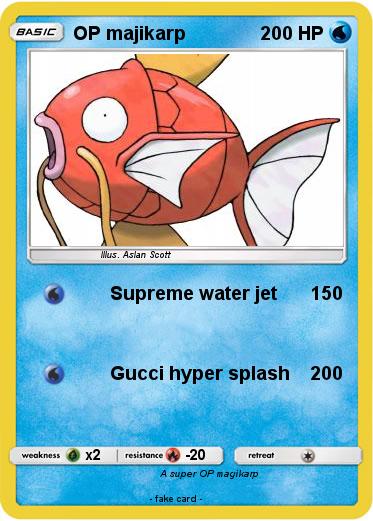 Pokemon OP majikarp