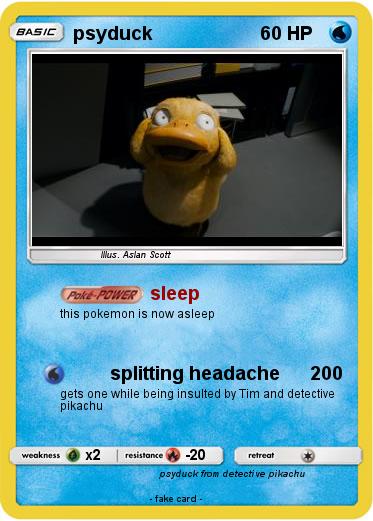 Pokemon psyduck