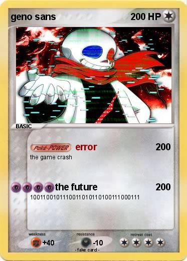Pokemon geno sans