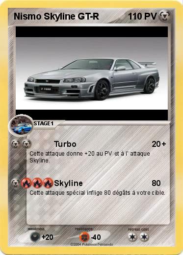 Pokemon Nismo Skyline GT-R
