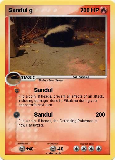 Pokemon Sandul g