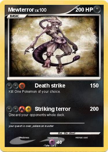 Pokemon Mewterror