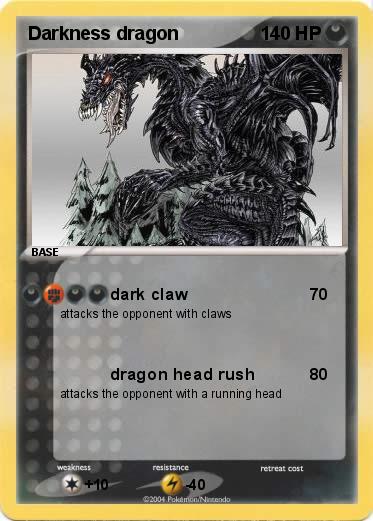 Pokemon Darkness dragon 