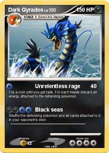 Pokemon Dark Gyrados