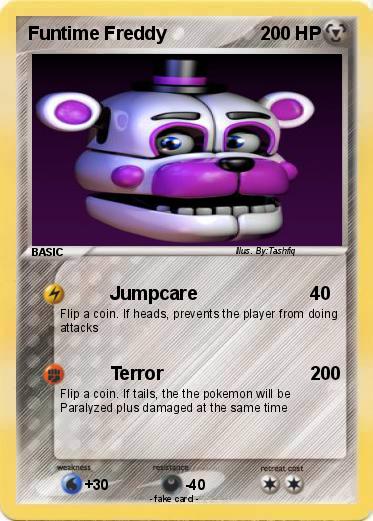 Pokemon Funtime Freddy