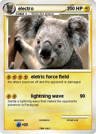 Pokemon electro