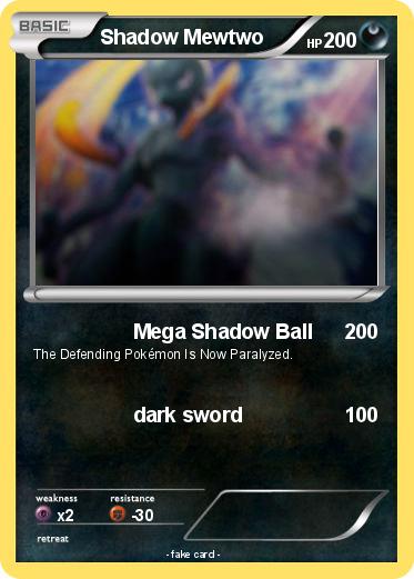 Pokemon Shadow Mewtwo
