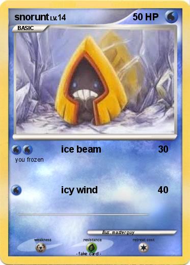 Pokemon snorunt