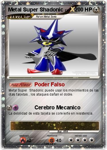 Pokemon Metal Super Shadonic
