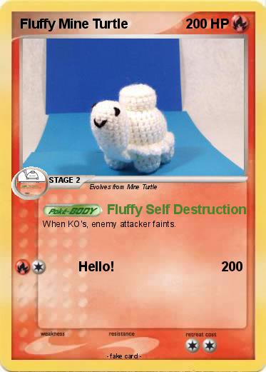 Pokemon Fluffy Mine Turtle