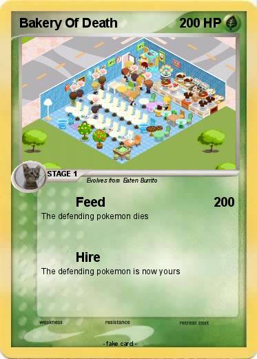 Pokemon Bakery Of Death