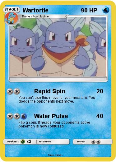 Pokemon Wartortle