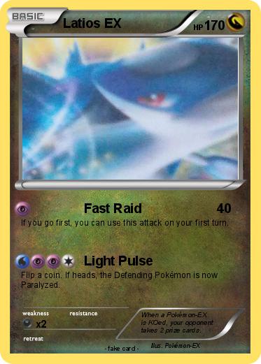 Pokemon Latios EX