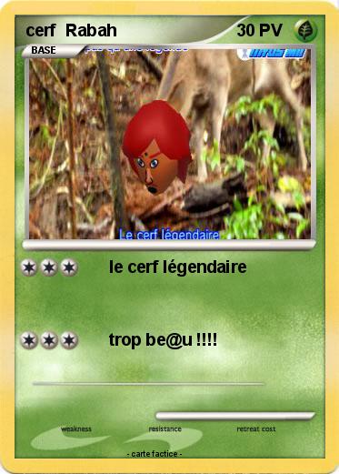 Pokemon cerf  Rabah