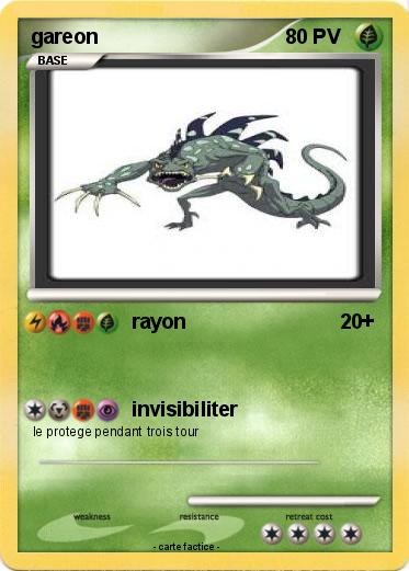 Pokemon gareon