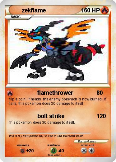 Pokemon zekflame