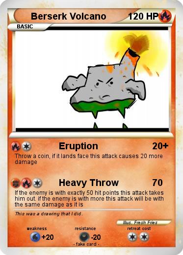 Pokemon Berserk Volcano