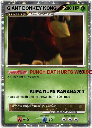 Pokemon GIANT DONKEY KONG