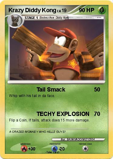 Pokemon Krazy Diddy Kong
