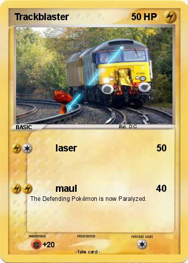 Pokemon Trackblaster