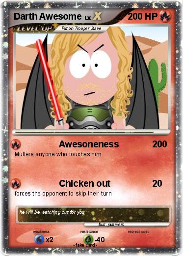 Pokemon Darth Awesome