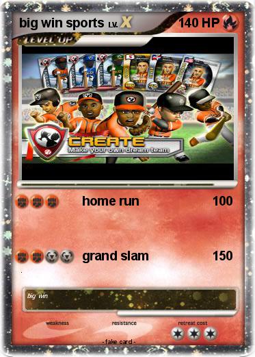 Pokemon big win sports