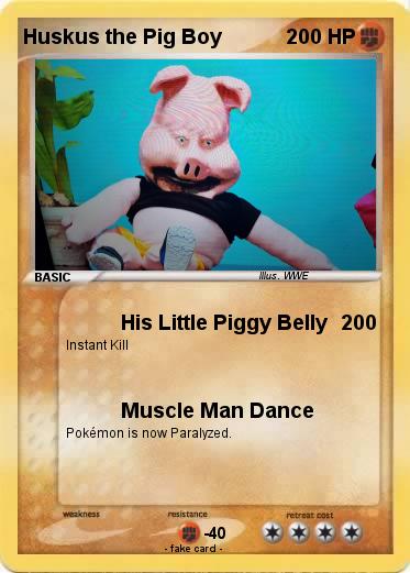 Pokemon Huskus the Pig Boy