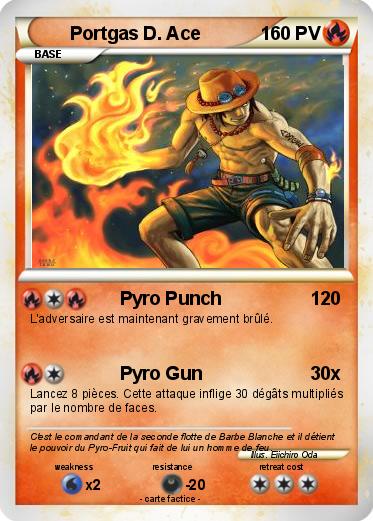 Pokemon Portgas D. Ace