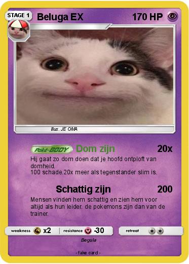 Pokemon Beluga EX