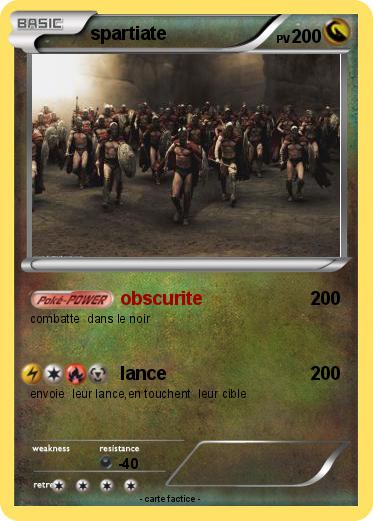 Pokemon spartiate