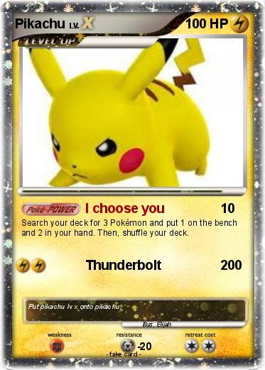 Pokemon Pikachu