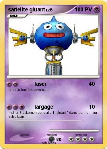Pokemon sattelite gluant