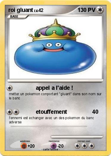 Pokemon roi gluant