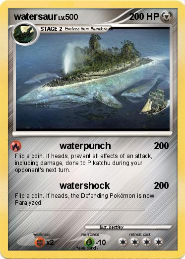 Pokemon watersaur