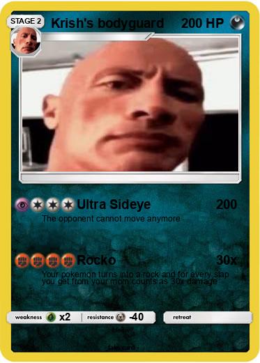 Pokemon Krish's bodyguard