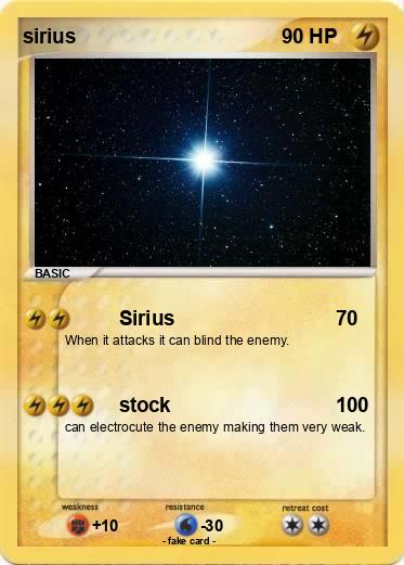 Pokemon sirius