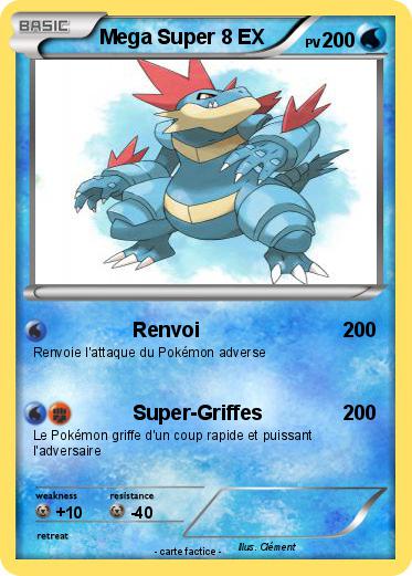 Pokemon Mega Super 8 EX