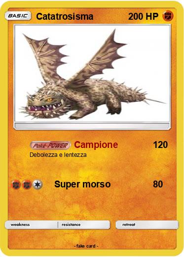 Pokemon Catatrosisma