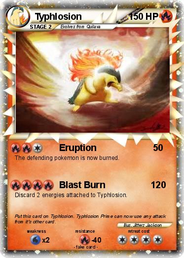 Pokemon Typhlosion