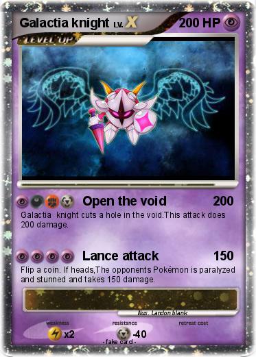 Pokemon Galactia knight