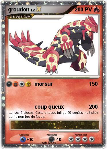 Pokemon groudon
