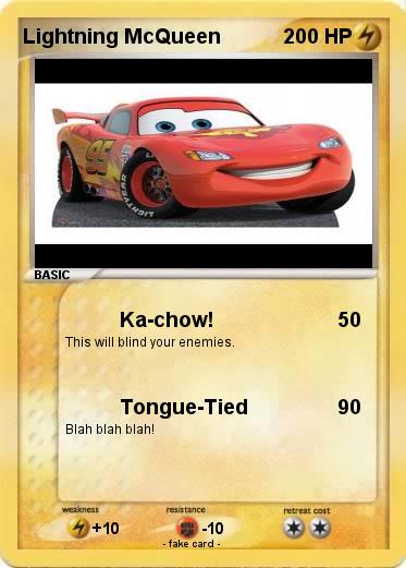 Pokemon Lightning McQueen
