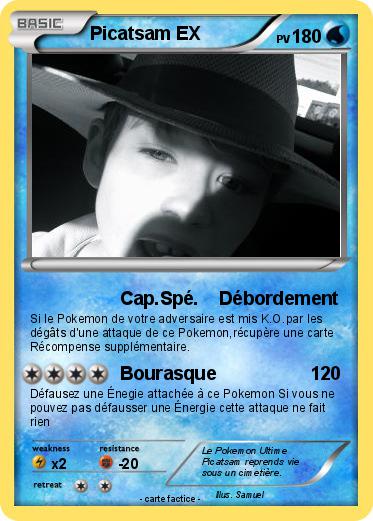 Pokemon Picatsam EX