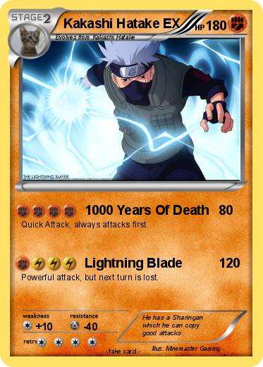Pokemon Kakashi Hatake EX