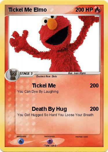 Pokemon Tickel Me Elmo