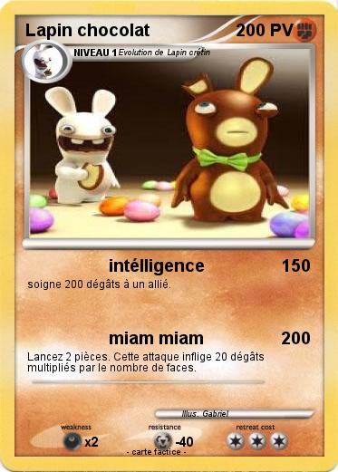 Pokemon Lapin chocolat