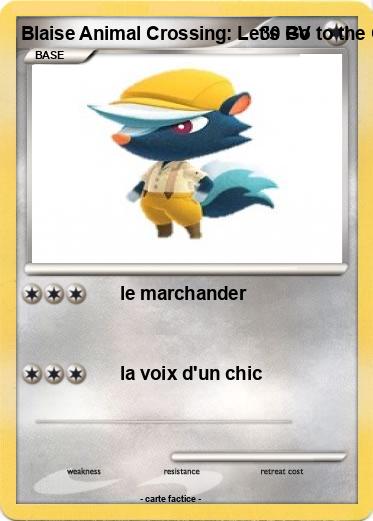 Pokemon Blaise Animal Crossing: Let's Go to the City