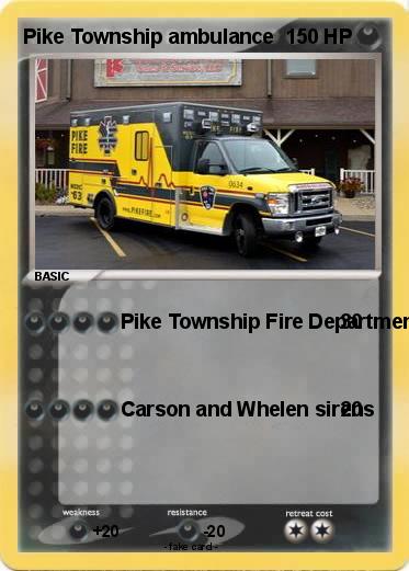 Pokemon Pike Township ambulance