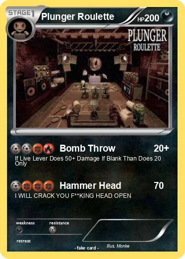 Pokemon Plunger Roulette